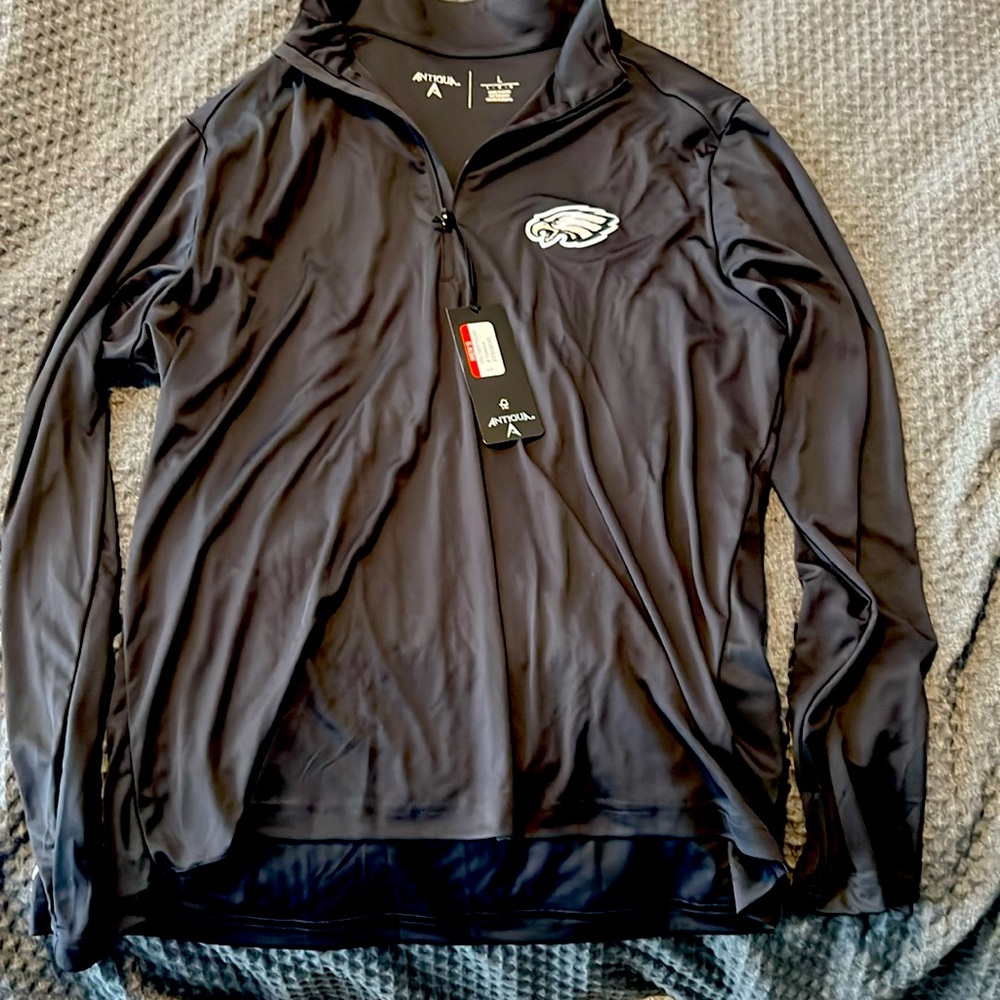 Philadelphia Eagles Quarter Zip NWT
